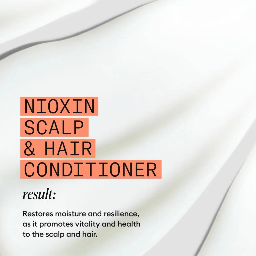 Nioxin System 4 Scalp + Hair Conditioner for Progressed Thinning Coloured Hair 300ml