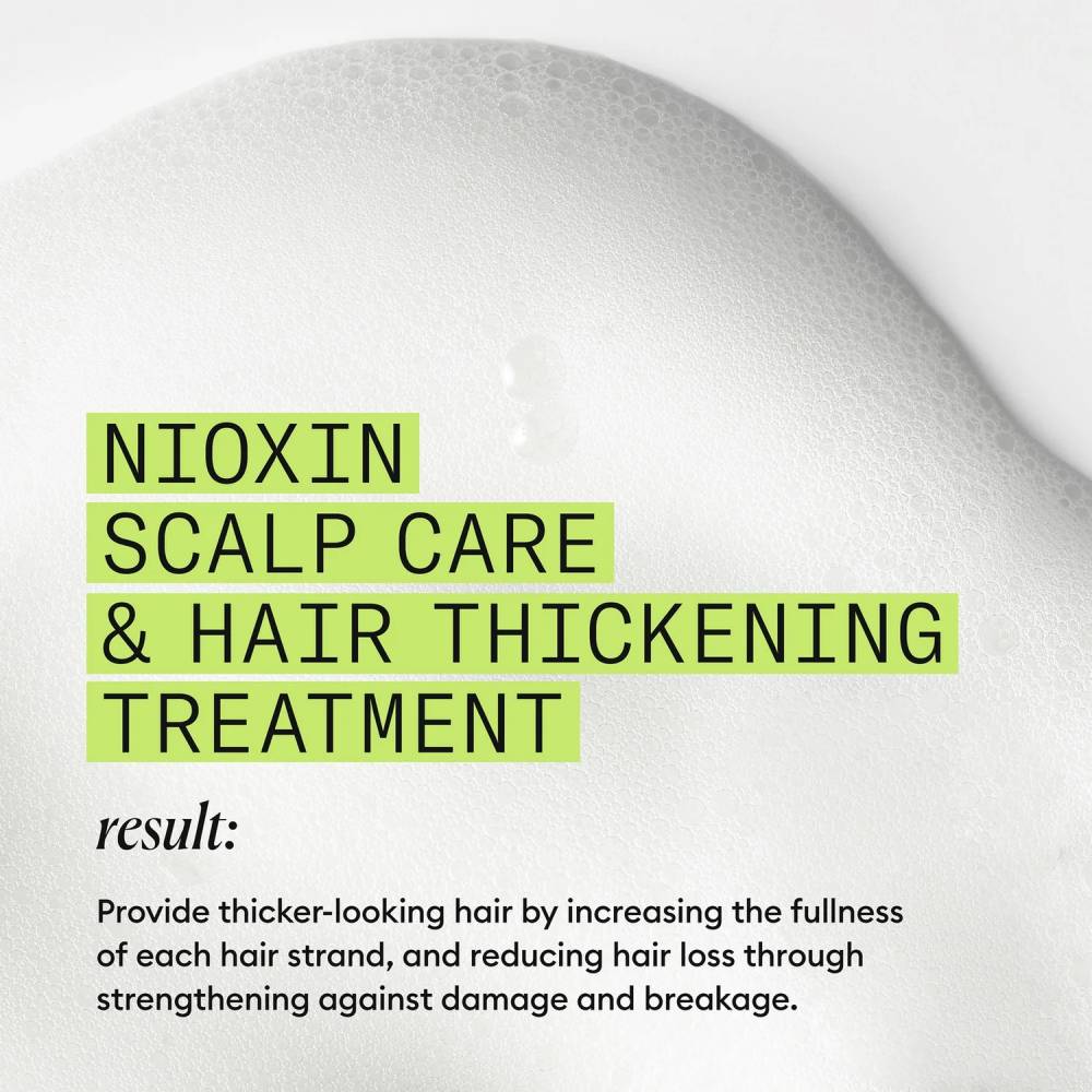 Nioxin System 2 Scalp + Hair Thickening Treatment for Progressed Thinning Natural Hair 100ml