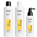 Nioxin System 1 Scalp + Hair Trial Kit for Light Thinning Natural Hair