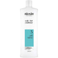 Nioxin System 3 Scalp + Hair Conditioner for Light Thinning Coloured Hair 1000ml