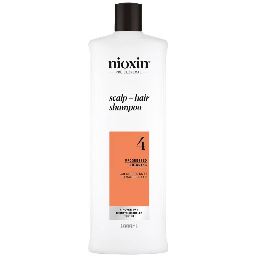 Nioxin System 4 Scalp + Hair Conditioner for Progressed Thinning Coloured Hair 1000ml