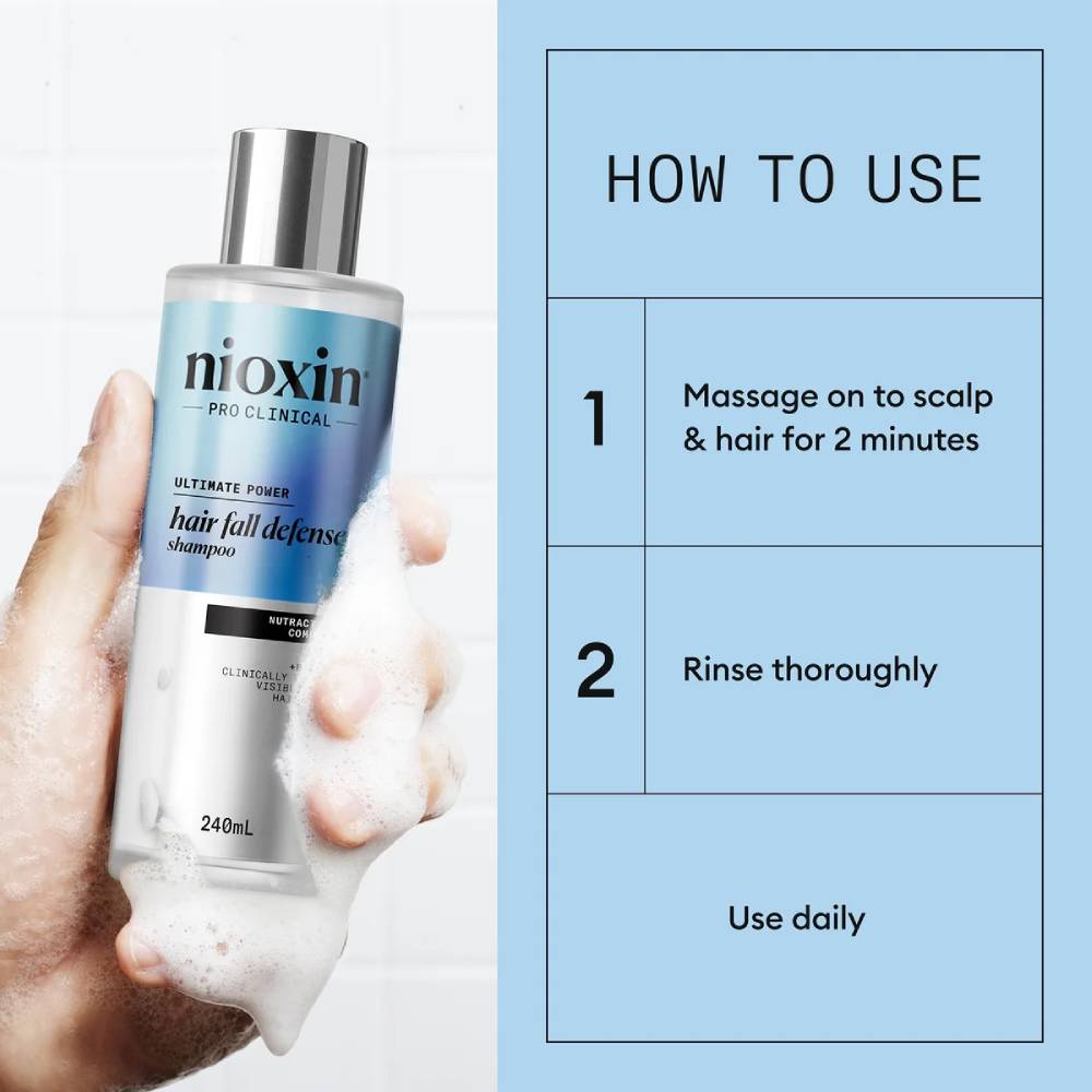 Nioxin Hair Fall Defence Shampoo 475ml