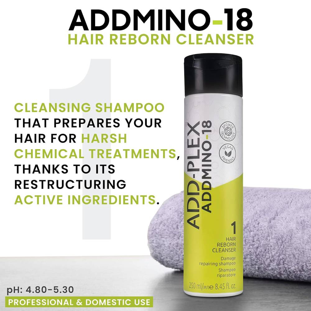 Addmino-18 1 Hair Reborn Cleanser 250ml