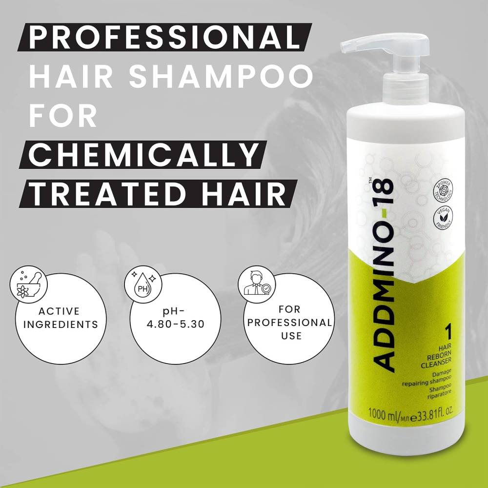 Addmino-18 1 Hair Reborn Cleanser 1000ml