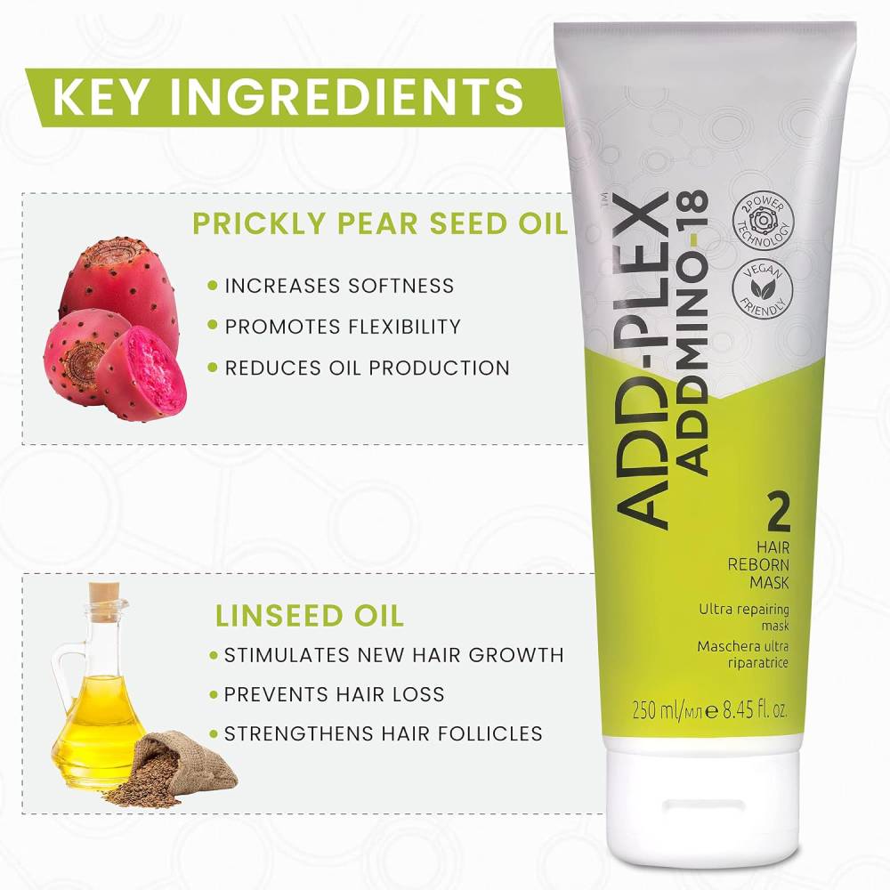 Addmino-18 2 Hair Reborn Mask 250ml