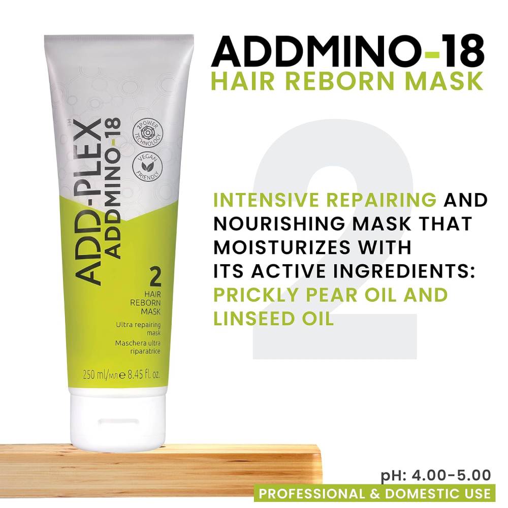 Addmino-18 2 Hair Reborn Mask 250ml