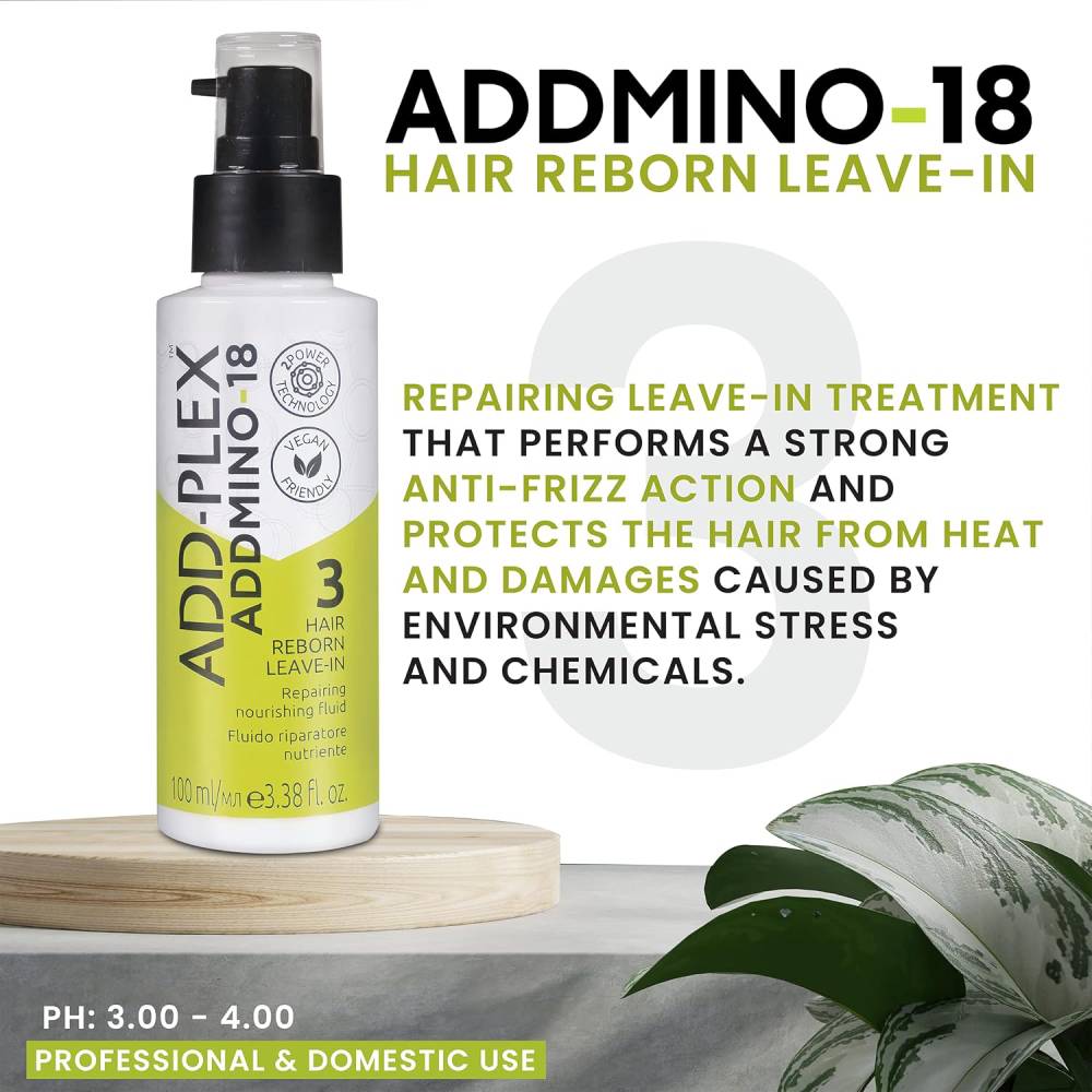 Addmino-18 3 Hair Reborn Leave-In Treatment 100ml