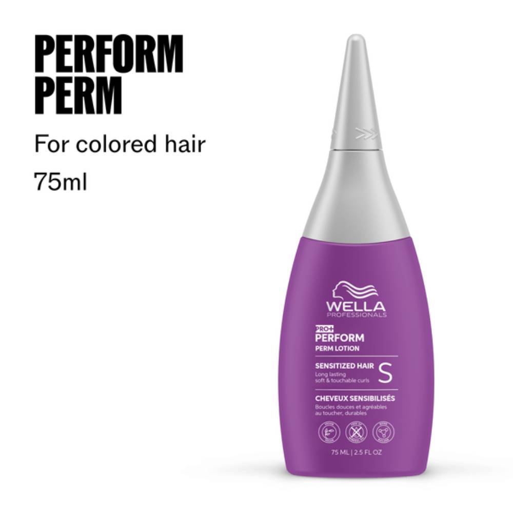 Wella Pro+ Perform Perm Lotion for Coloured Hair 75ml
