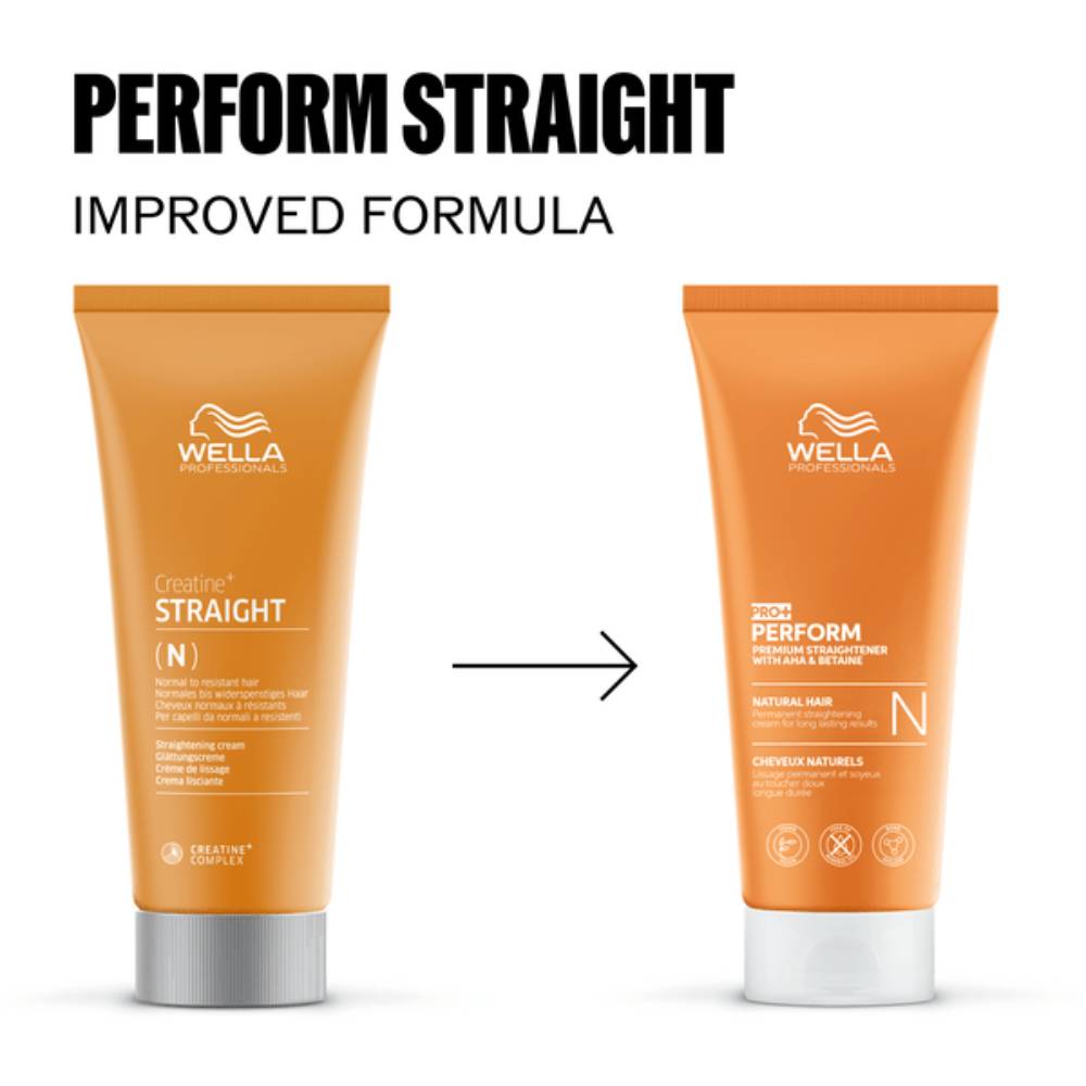 Wella Pro+ Perform Permanent Straightening Cream for Sensitive Hair 200ml