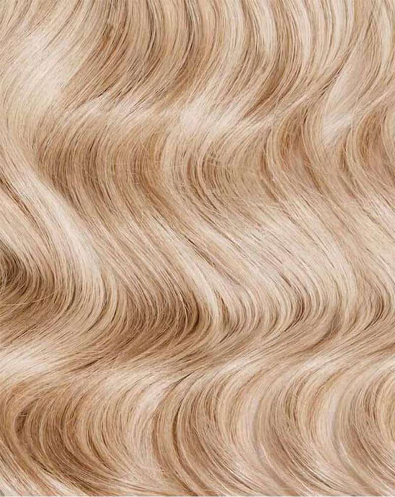 Beauty Works Gold Flat Track Weft Hair Extensions 18"