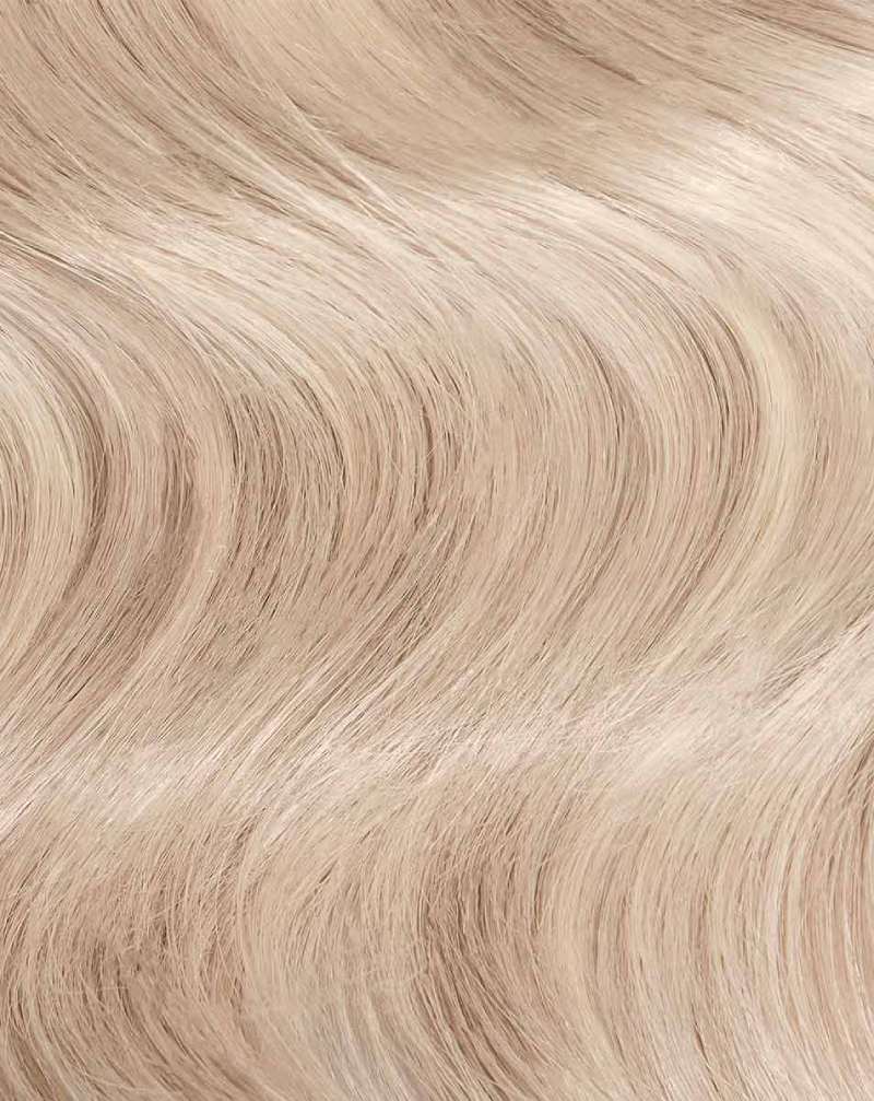 Beauty Works Gold Flat Track Weft Hair Extensions 18"