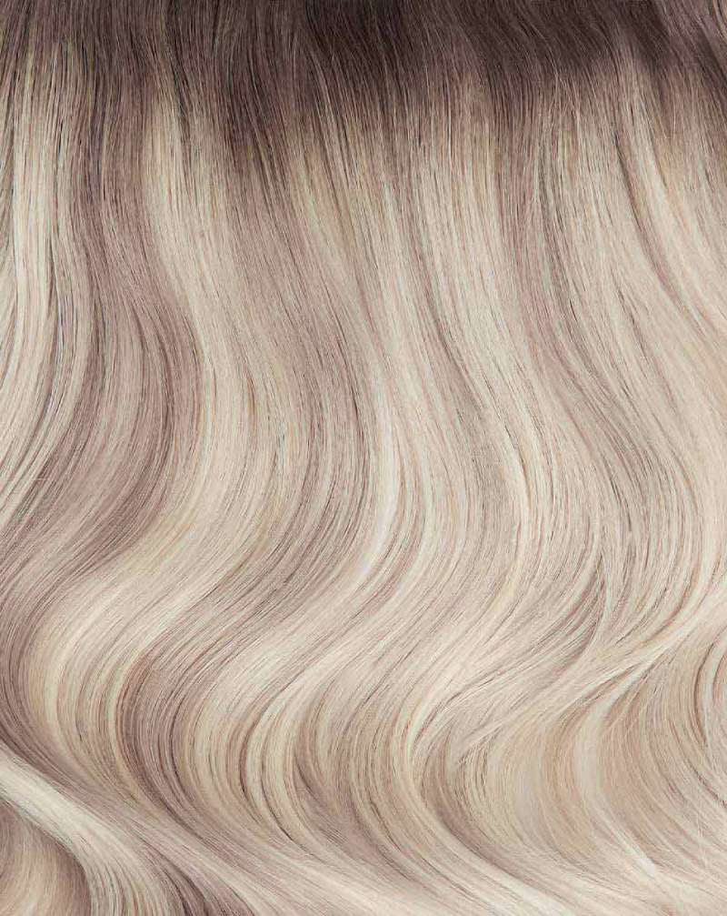 Beauty Works Gold Flat Track Weft Hair Extensions 18"