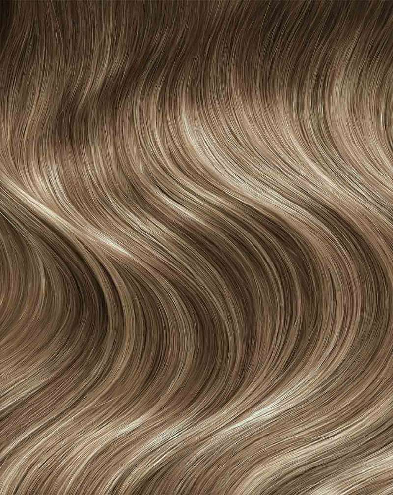 Beauty Works Gold Flat Track Weft Hair Extensions 18"
