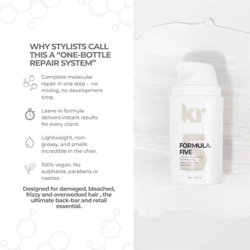 Keratin Revolution Formula.Five Molecular Repair Mask 80ml