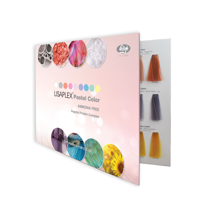 Lisaplex Pastel Colour Chart