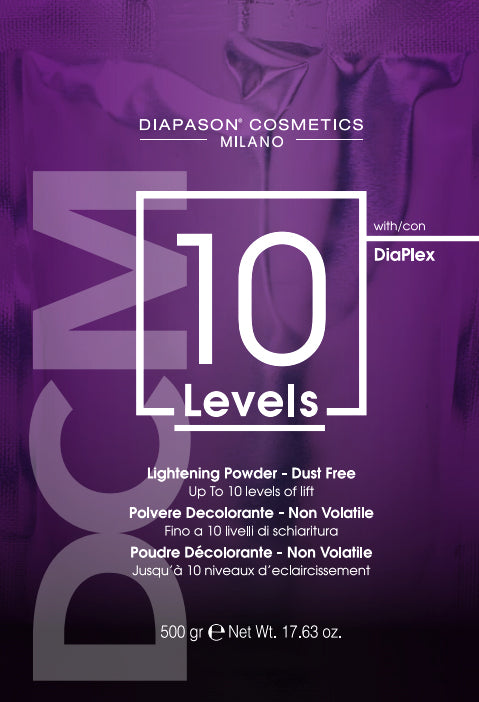 DCM 10 Levels DiaPlex Lightening Powder Bleach 500g