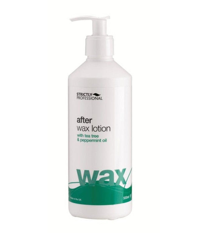 Strictly Professional After Wax Lotion With Tea Tree & Peppermint Oil 1 Litre