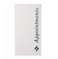 Agenda Appointment Book 3 Column Assistant Beauty White AB3B