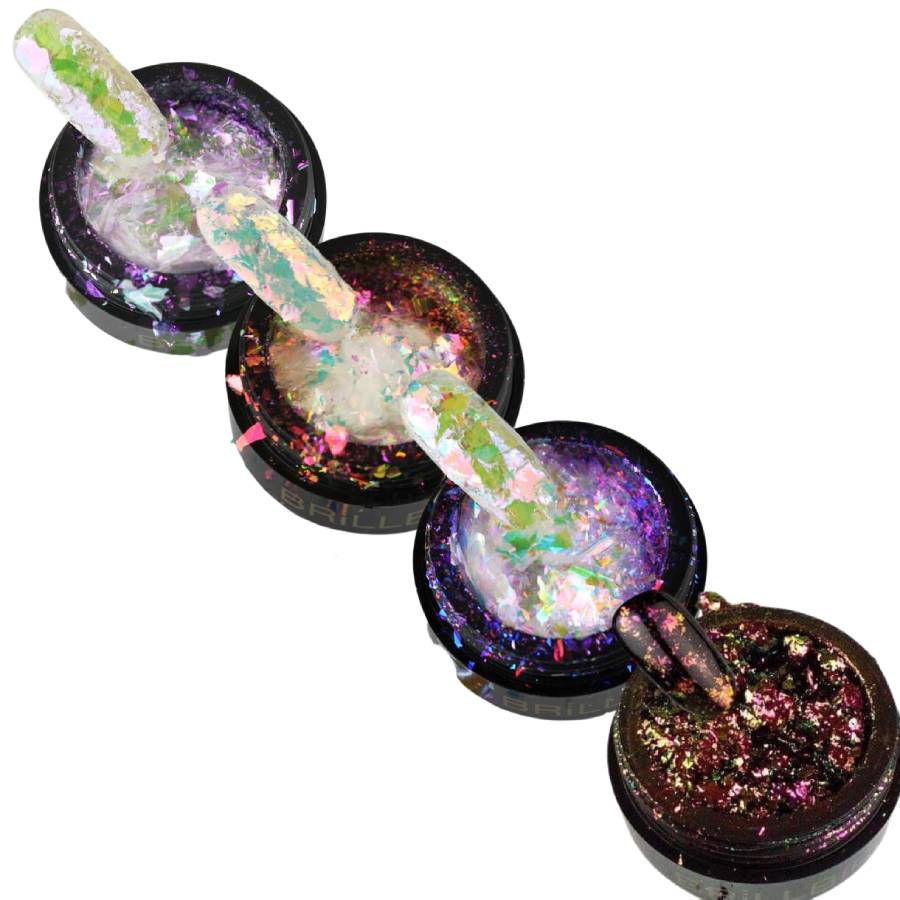 Brillbird Chrome Flakes