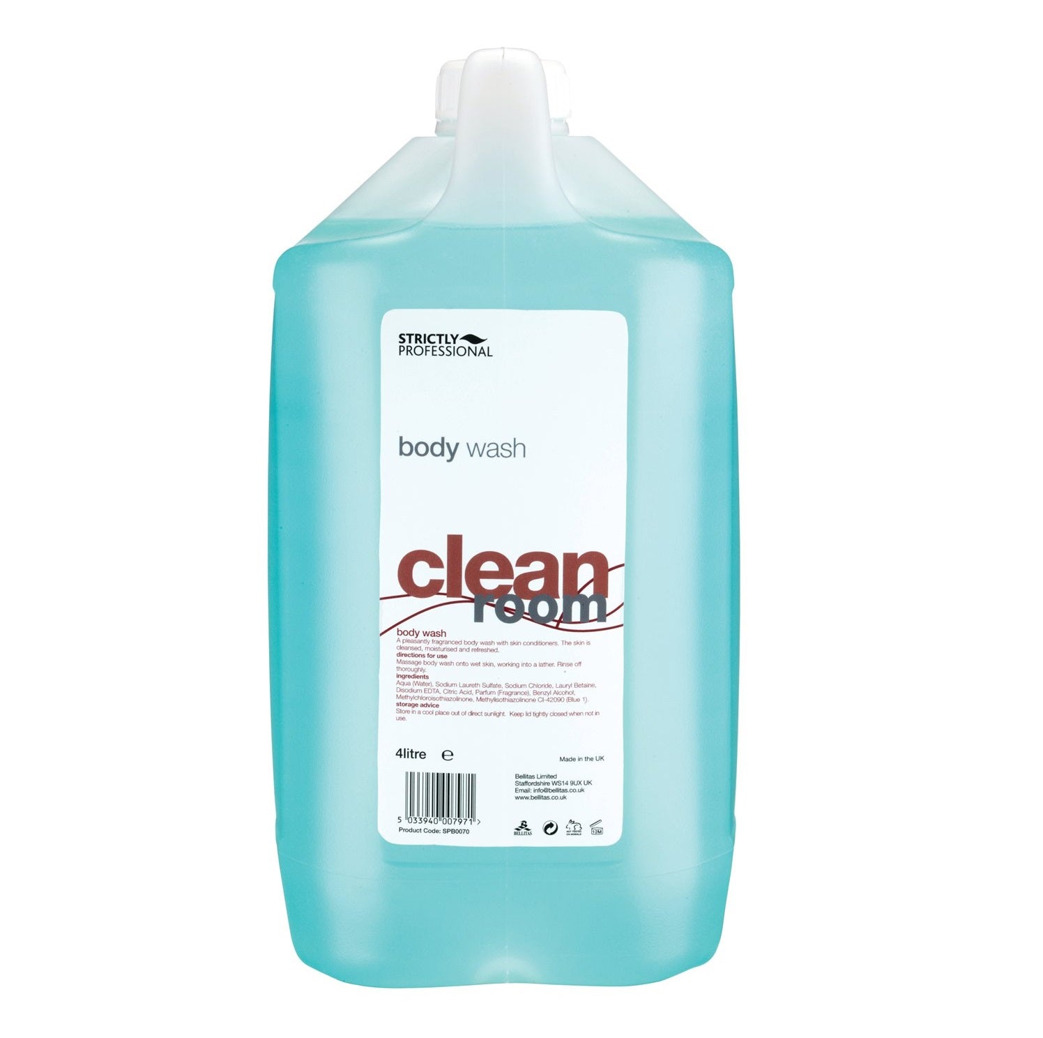 Strictly Professional Body Wash 4 Litre