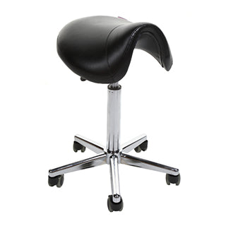 Crewe Orlando Thames Saddle Stool Black T177/A