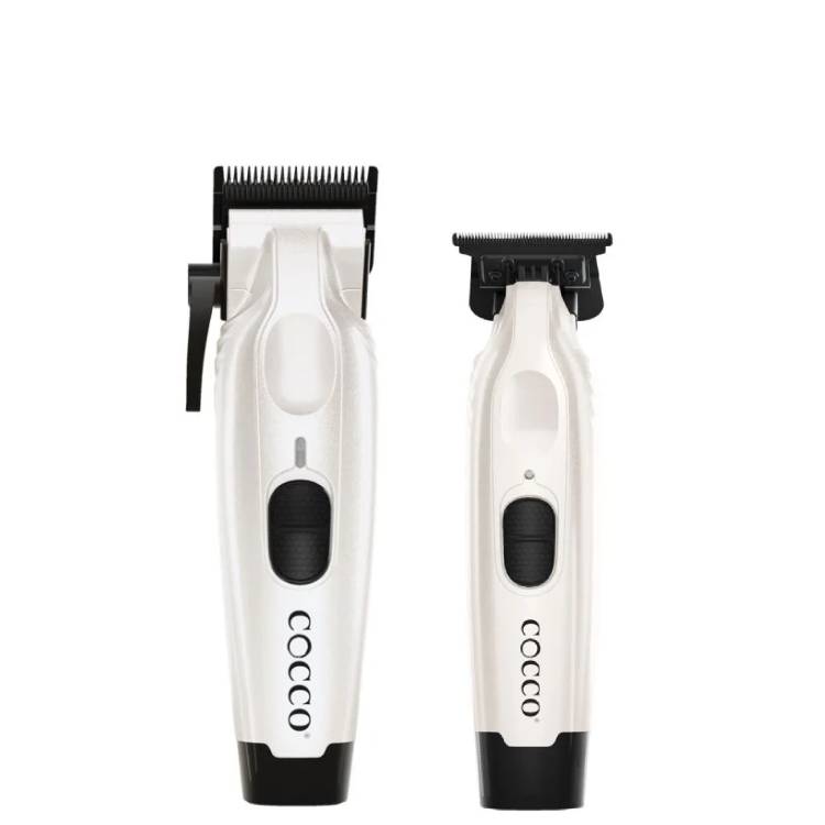 Cocco Veloce Pro Clipper And Trimmer - Pearl White