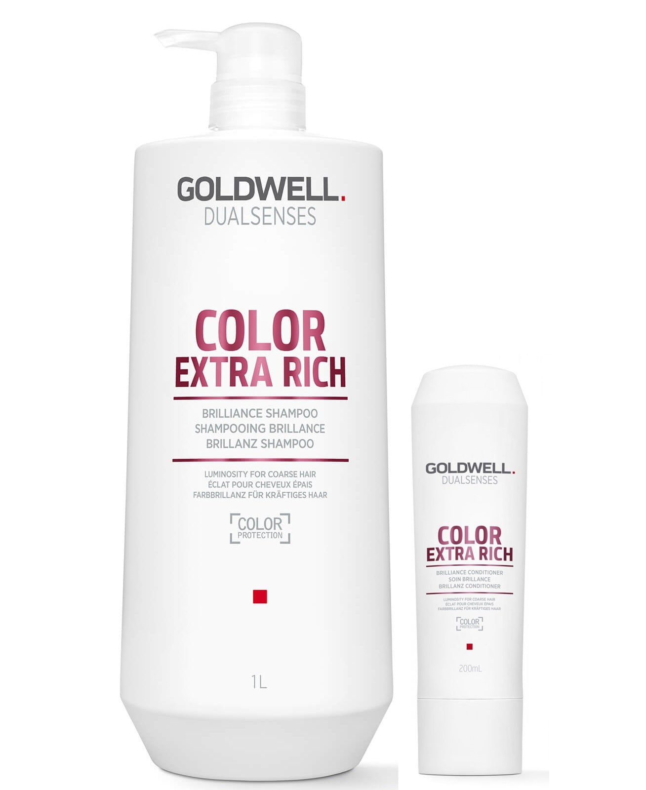 Goldwell Dualsenses Color Extra Rich Shampoo 1000ml and Conditioner 200ml