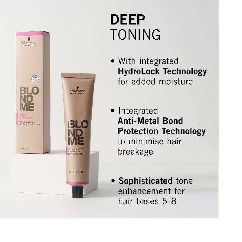Schwarzkopf BlondMe Deep Toning Chestnut 60ml