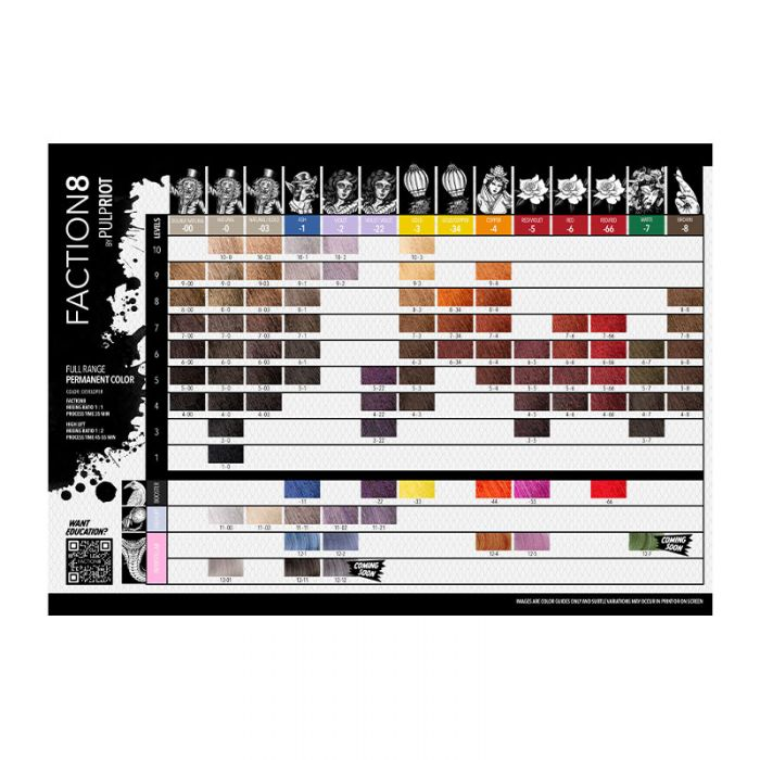 Pulp Riot Faction8 Permanent Hair Color 57g