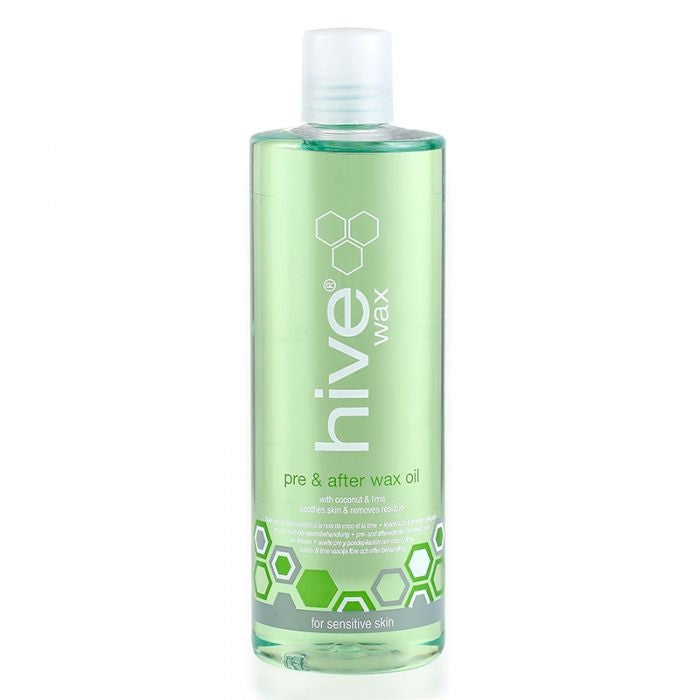Hive Pre and After Wax Oil Coconut and Lime 400ml