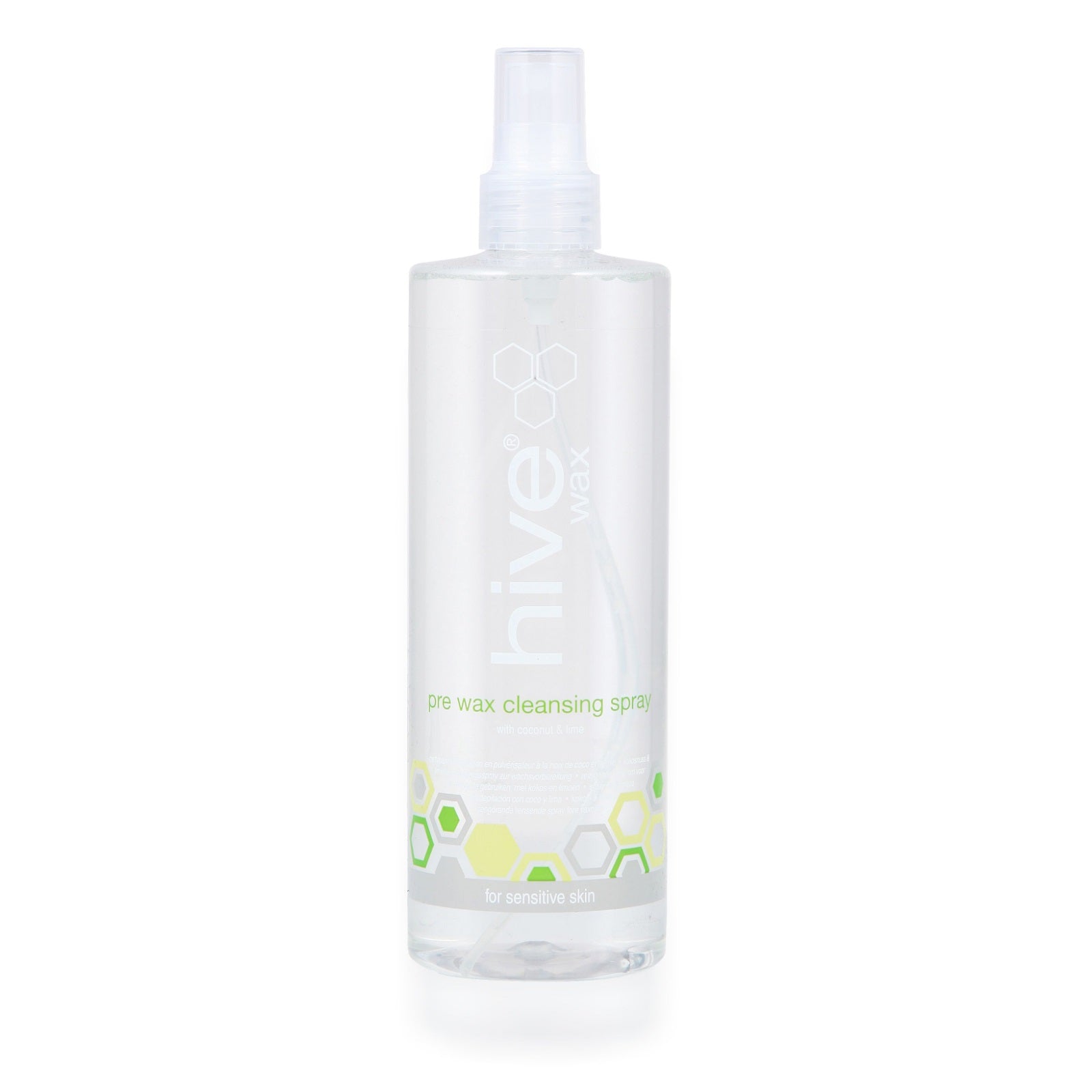 Hive Pre Wax Cleansing Spray Coconut and Lime 400ml