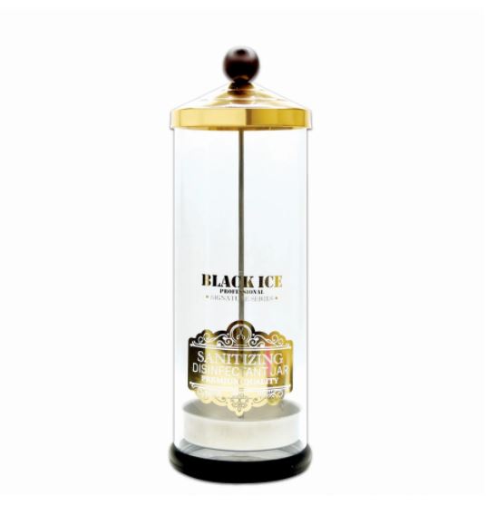 Black Ice Acrylic Disinfecting Jar 40oz
