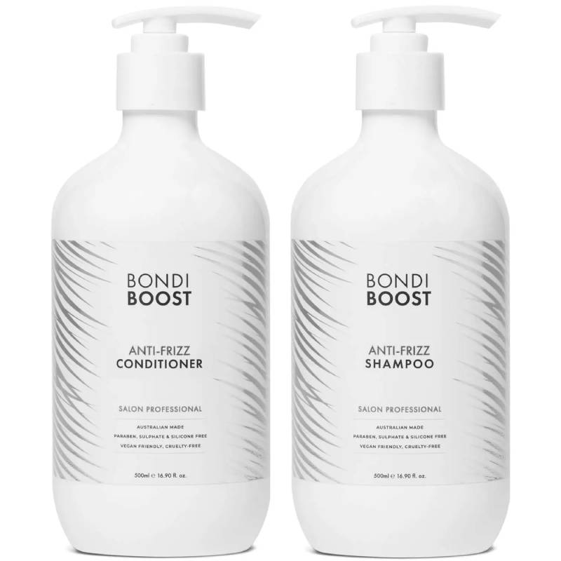 BondiBoost Anti Frizz Conditioner 500ml & Shampoo 500ml