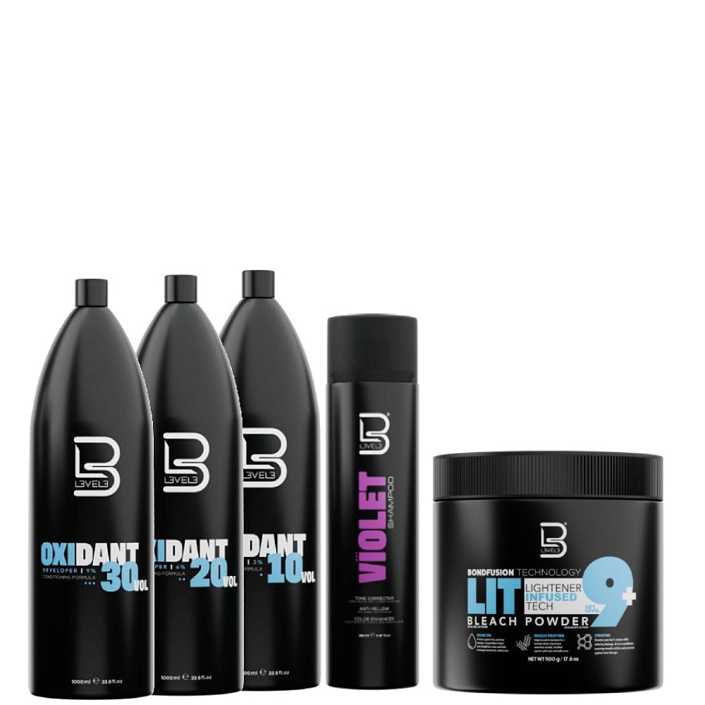 L3VEL3 Lit Intro Bleach and Developer Kit