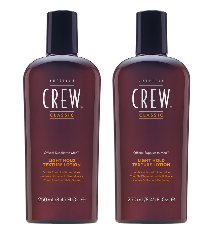 American Crew Light Hold Texture Lotion 250ml x2
