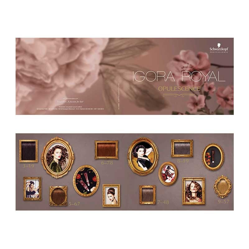 Schwarzkopf Igora Royal Opulescence Colour Chart