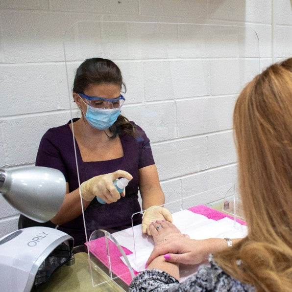 Nail Bar Protective Screen