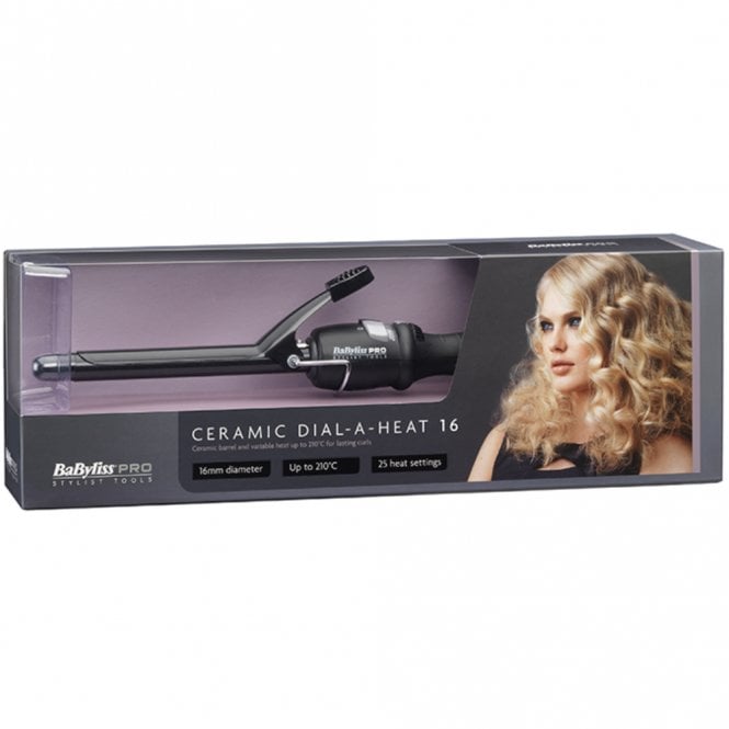BaByliss Pro Ceramic Dial-a-Heat Tong 16mm