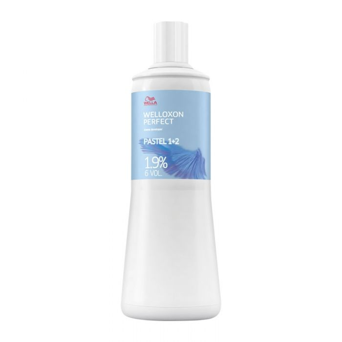 Wella Welloxon Perfect Pastel 1+2 1.9% 6 Vol Cream Peroxide 500ml