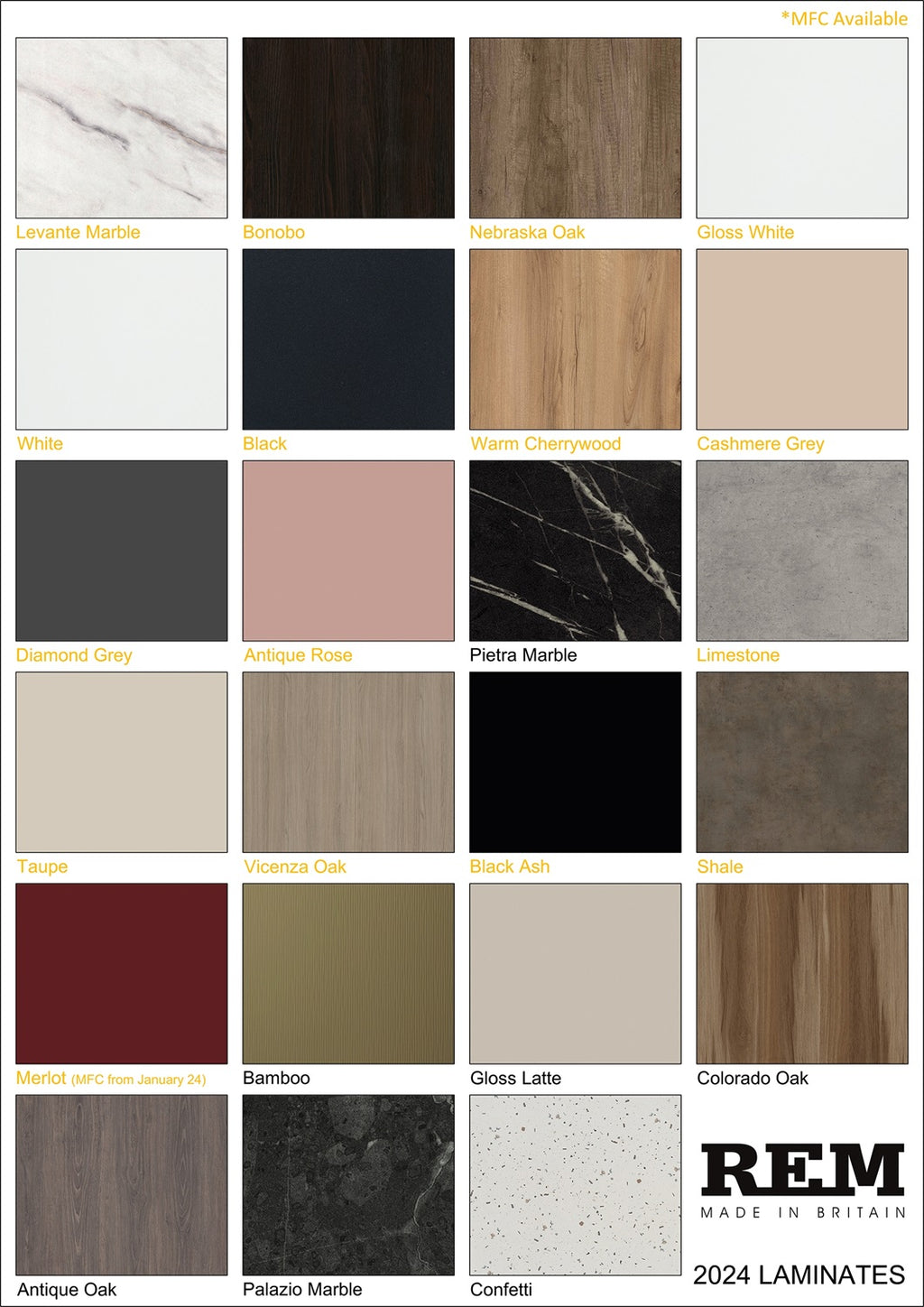 REM Lunar Reception Desk - All Colours