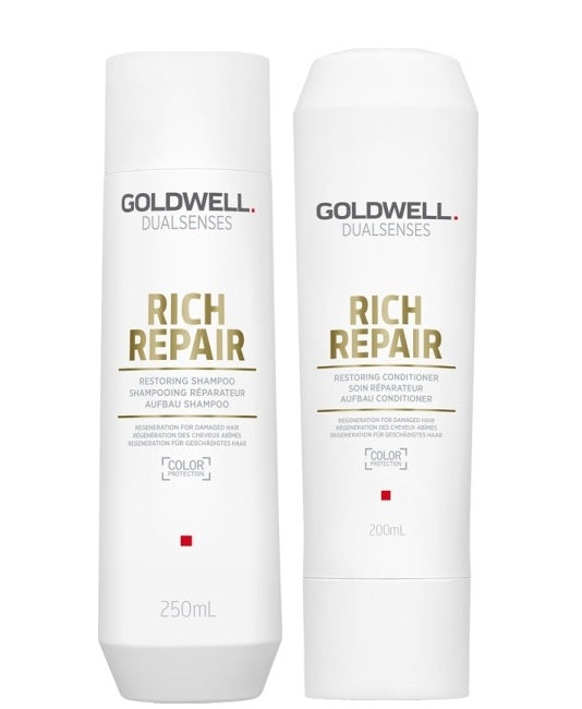 Goldwell Dualsenses Rich Repair Shampoo 250ml and Conditioner 200ml