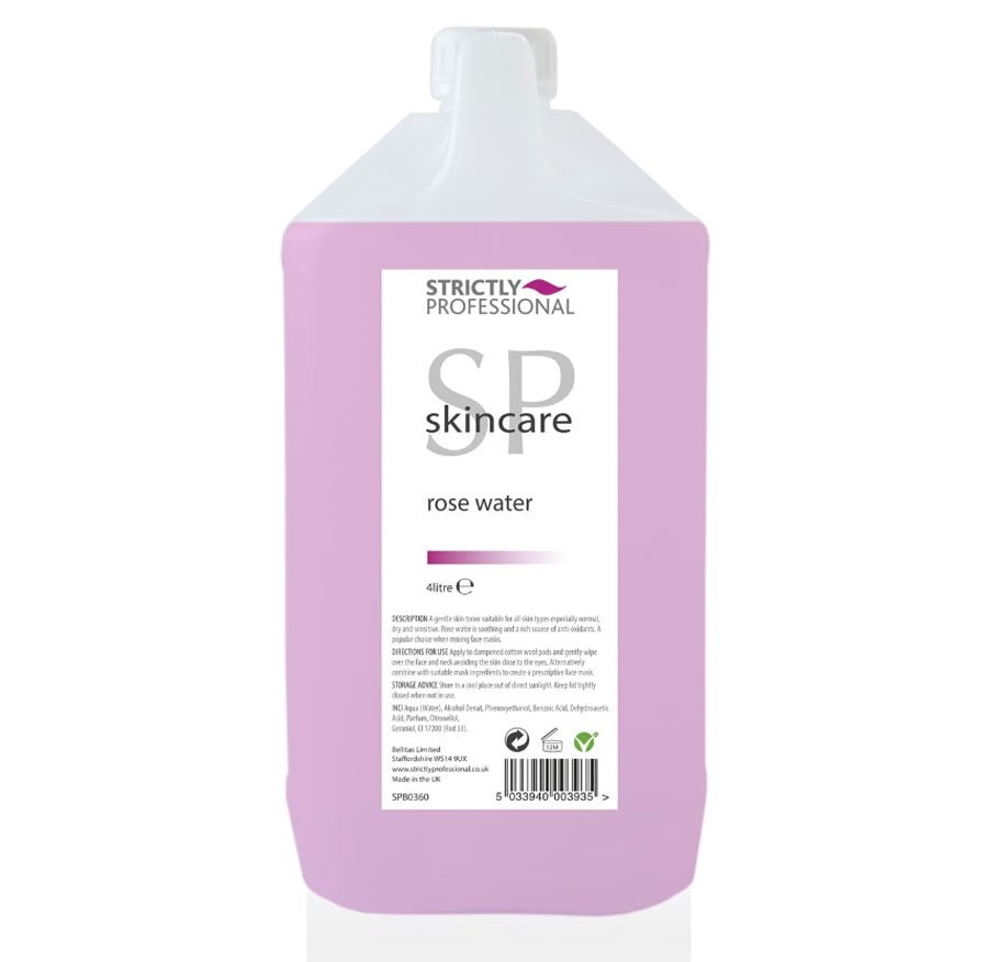 Strictly Professional Rose Water 4 Litre