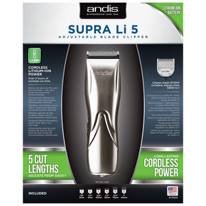 Andis Supra Li 5 Adjustable Blade Clipper