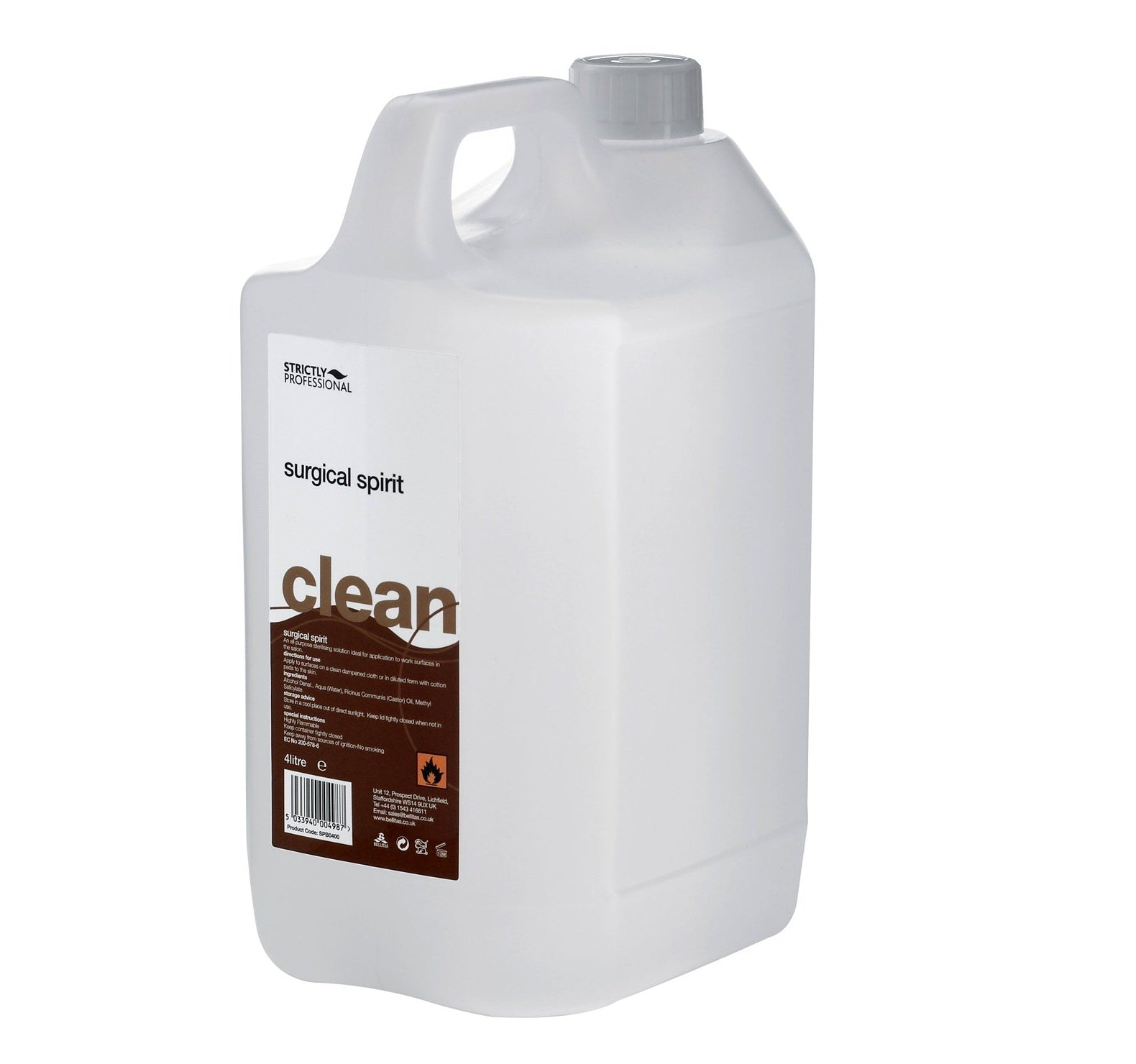 Strictly Professional Surgical Spirit 4 Litre