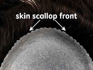 TRU Hair Full Skin Hair System 0.02-0.04 (Base thickness) Scalloped