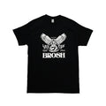 Brosh x Fusty Works S/S Tee Owl Logo Black L