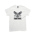 Brosh x Fusty Works S/S Tee Owl Logo White L
