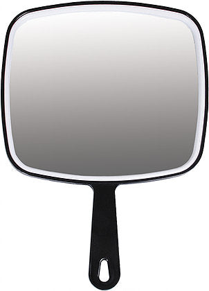 DMI Hand Held Lollipop Mirror - Black