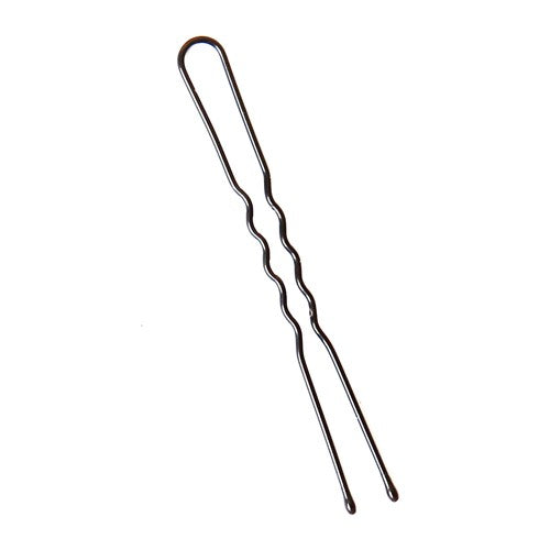 Crewe Fine Wavy Pins 2.3" Black (72)