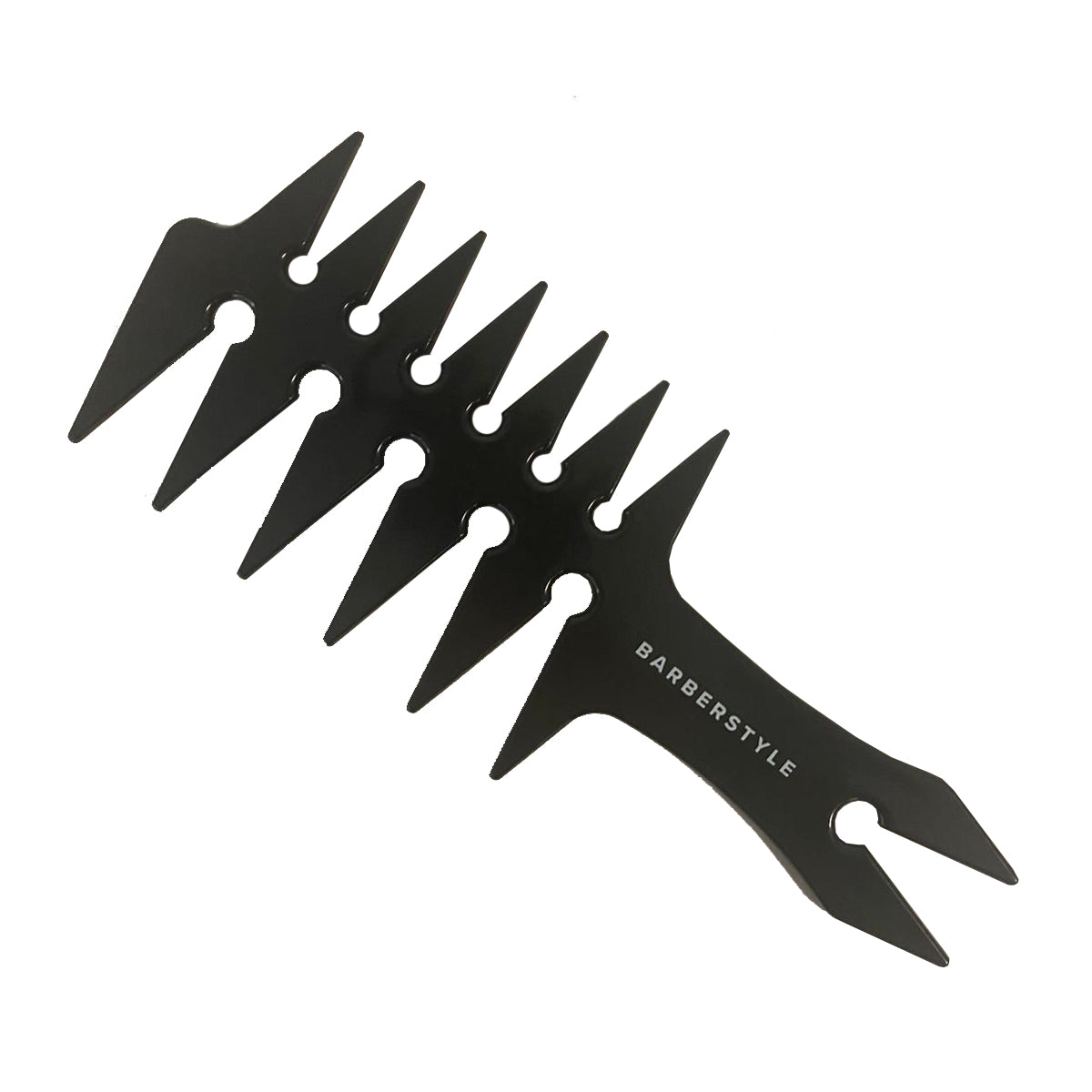 BarberStyle Rambo Comb Black